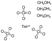 THULIUM PERCHLORATE, HYDRATED Struktur