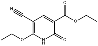 ETHYL 5-CYANO-6-ETHOXY-2-HYDROXYNICOTINATE Struktur