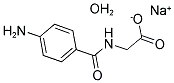 SODIUM 4-AMINOHIPPURATE HYDRATE Struktur