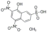 8-HYDROXY-5,7-DINITRO-2-NAPHTHALENESULFONIC ACID HYDRATE Struktur