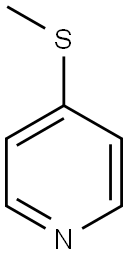 4-METHYLTHIOPYRIDINE Struktur