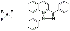 1,3-DIPHENYL-1H-[1,2,3]TRIAZOLO[1,5-A]QUINOLIN-10-IUM TETRAFLUOROBORATE Struktur