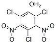 1,3,5-TRICHLORO-2,4-DINITROBENZENE HEMIHYDRATE Struktur