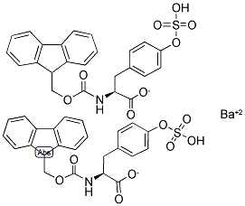 FMOC-TYR(SO3H)-OH BARIUM SALT Struktur