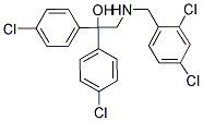 1,1-BIS(4-CHLOROPHENYL)-2-[(2,4-DICHLOROBENZYL)AMINO]-1-ETHANOL Struktur