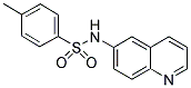 4-METHYL-N-QUINOLIN-6-YLBENZENESULFONAMIDE Struktur