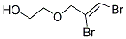 2-[(2,3-DIBROMOALLYL)OXY]ETHAN-1-OL Struktur