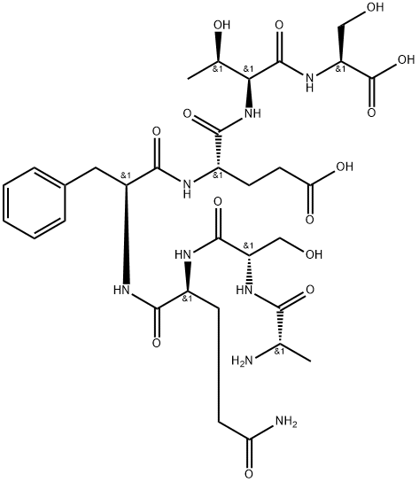 ALA-SER-GLN-PHE-GLU-THR-SER 結(jié)構(gòu)式