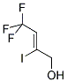 4,4,4-TRIFLUORO-2-IODOBUT-2-EN-1-OL Struktur