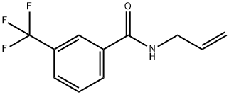 N-ALLYL-3-TRIFLUOROMETHYL-BENZAMIDE Struktur