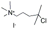 (4-CHLORO-4-METHYLPENTYL)(TRIMETHYL)AMMONIUM IODIDE Struktur