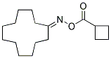 1-([(CYCLOBUTYLCARBONYL)OXY]IMINO)CYCLODODECANE Struktur