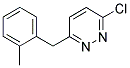 3-CHLORO-6-(2-METHYL-BENZYL)-PYRIDAZINE Struktur