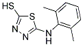 5-(2,6-DIMETHYL-PHENYLAMINO)-[1,3,4]THIADIAZOLE-2-THIOL Struktur