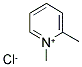 1-METHYL-2-PICOLINIUM CHLORIDE Struktur