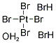 BROMOPLATINIC ACID HYDRATE Struktur