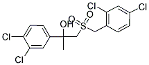 1-[(2,4-DICHLOROBENZYL)SULFONYL]-2-(3,4-DICHLOROPHENYL)-2-PROPANOL Struktur