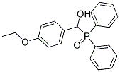 (DIPHENYLPHOSPHORYL)(4-ETHOXYPHENYL)METHANOL Struktur