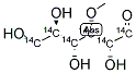 METHYL-D-GLUCOSE, 3-O-, [GLUCOSE-14C(U)] Struktur