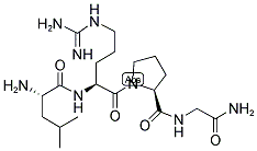 LEU-ARG-PRO-GLY-NH2 Struktur