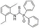 N-(2-ETHYL-6-METHYLPHENYL)OXO(DIPHENYL)PHOSPHORANECARBOTHIOAMIDE Struktur