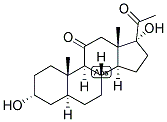 5-ALPHA-PREGNAN-3-ALPHA, 17-DIOL-11,20-DIONE Struktur