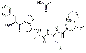 H-PHE-PRO-ALA-MET-4M-BETANA ACOH Struktur