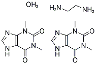 (THEOPHYLLINE)2 ETHYLENEDIAMINE HYDRATE Struktur