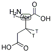 GLUTAMIC ACID, L-[2,3-3H]- Struktur