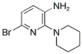 6-BROMO-2-PIPERIDIN-1-YLPYRIDIN-3-YLAMINE Struktur