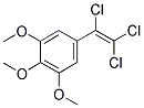 1,2,3-TRIMETHOXY-5-(1,2,2-TRICHLOROVINYL)BENZENE Struktur