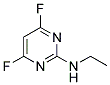 N2-ETHYL-4,6-DIFLUOROPYRIMIDIN-2-AMINE Struktur