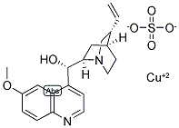 QUINIDINE CUPRIC SULFATE Struktur