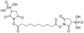 BIS(SULFOSUCCINIMIDYL) SEBACATE Struktur