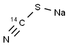 SODIUM THIOCYANATE, [14C] Struktur