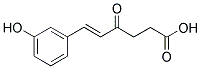 6-(3-HYDROXYPHENYL)-4-OXOHEX-5-ENOIC ACID Struktur