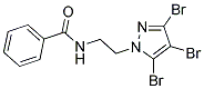 N1-[2-(3,4,5-TRIBROMO-1H-PYRAZOL-1-YL)ETHYL]BENZAMIDE Struktur