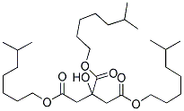 TRIISOOCTYL CITRATE Struktur