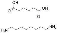 OCTAMETHYLENE DIAMMONIUM ADIPATE Struktur