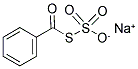 S-BENZOYL O-SODIUM THIOSULFATE Struktur