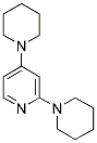 2,4-DIPIPERIDIN-1-YLPYRIDINE Struktur