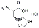 L-HISTIDINE HCL H2O (ALPHA-15N) Struktur