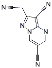 2-(CYANOMETHYL)PYRAZOLO[1,5-A]PYRIMIDINE-3,6-DICARBONITRILE Struktur