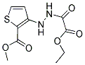 METHYL 3-[2-(2-ETHOXY-2-OXOACETYL)HYDRAZINO]THIOPHENE-2-CARBOXYLATE Struktur