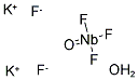 COLUMBIUM POTASSIUM OXYFLUORIDE Struktur