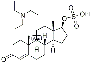 4-ANDROSTEN-17-BETA-OL-3-ONE SULPHATE, TRIETHYL AMMONIUM SALT Struktur