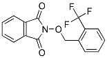 2-([2-(TRIFLUOROMETHYL)BENZYL]OXY)-1H-ISOINDOLE-1,3(2H)-DIONE Struktur