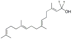 ALL TRANS GERANYL GERANIOL, [1-3H] Struktur