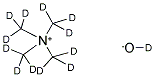 TETRAMETHYLAMMONIUM HYDROXIDE 5 D2O (D13) Struktur