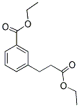 ETHYL 3-(3-ETHOXY-3-OXOPROPYL)BENZOATE Struktur